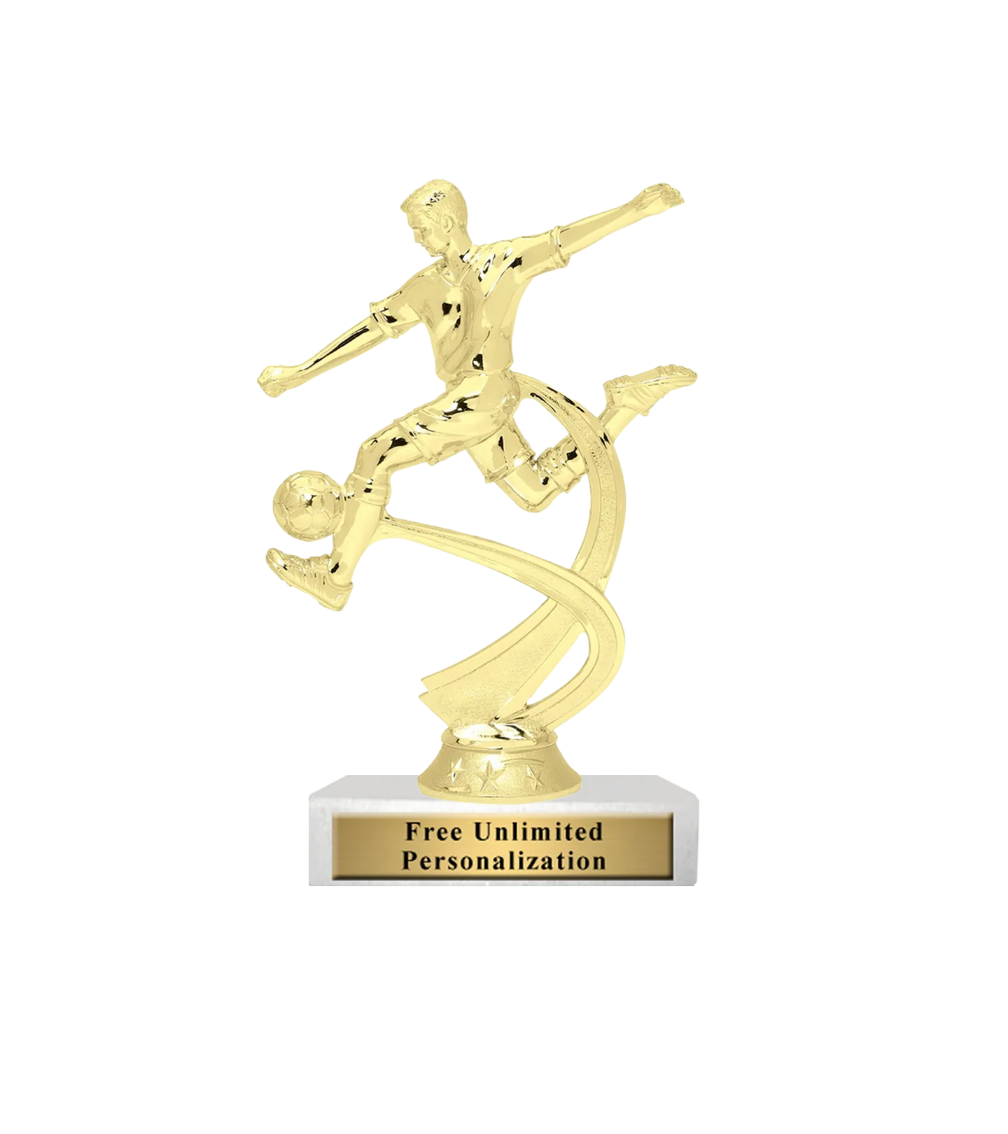 Standard Motion Soccer Trophy - Image 4