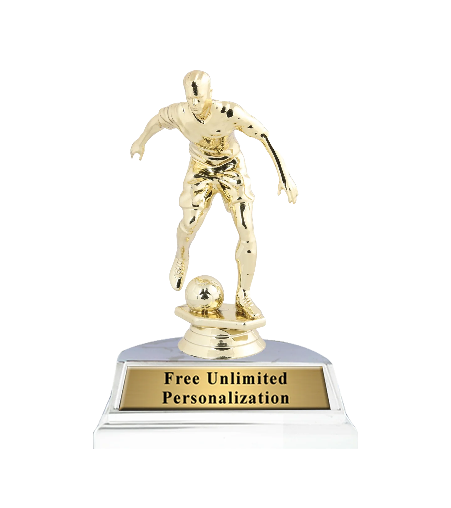 Standard Soccer Kicker Trophy - Image 4
