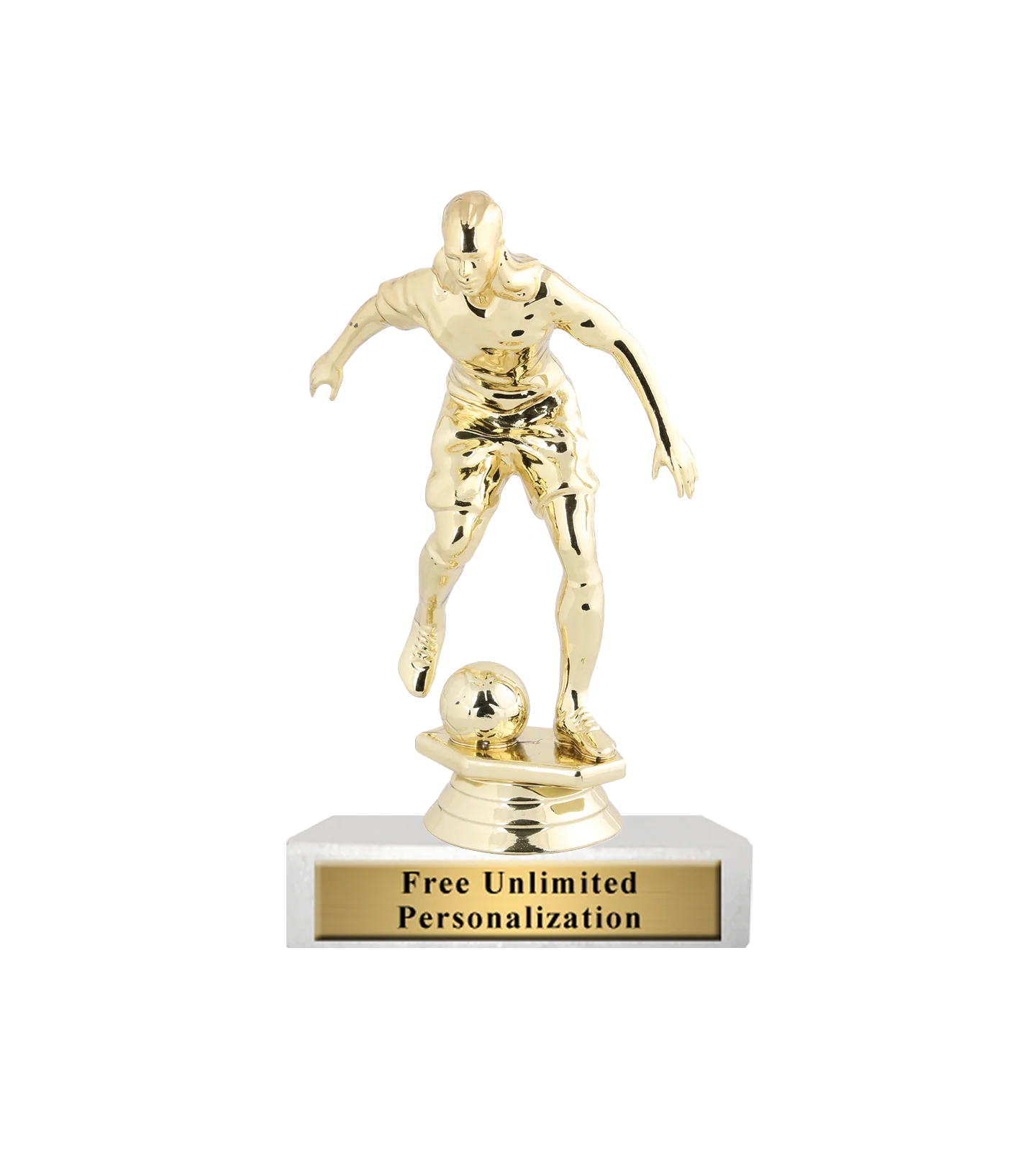 Standard Soccer Kicker Trophy - Image 6
