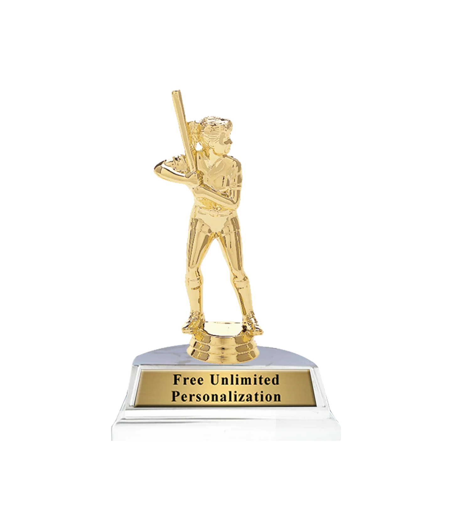 Standard Softball Batter Trophy - Image 2