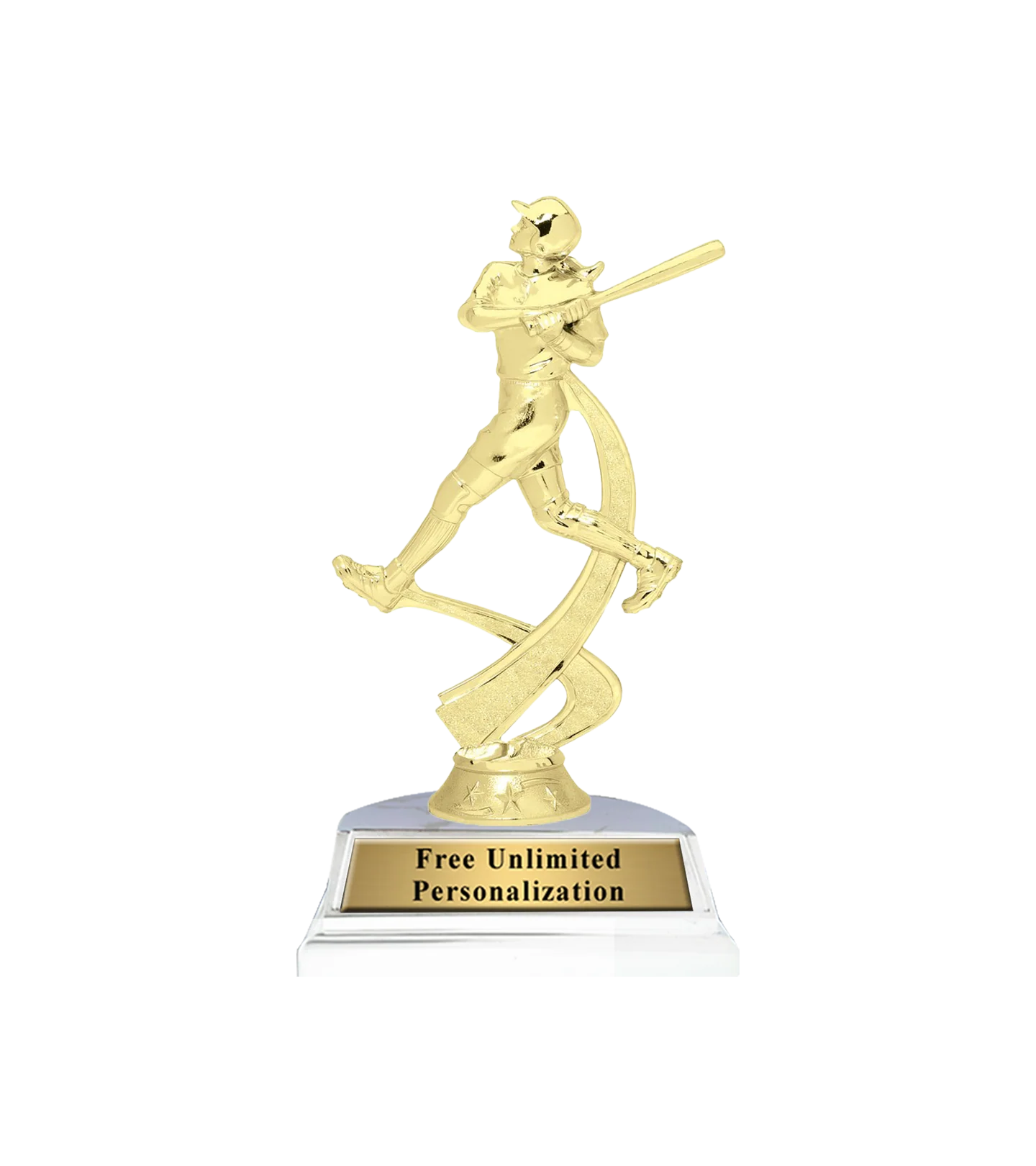 Standard Softball Motion Trophy - Image 2