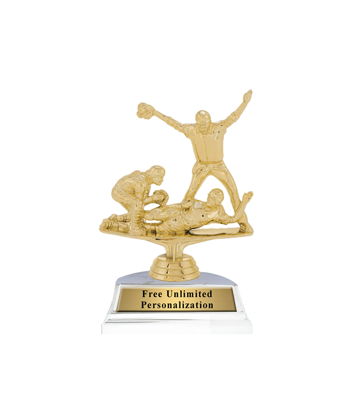 Standard Softball Umpire Trophy - Image 2