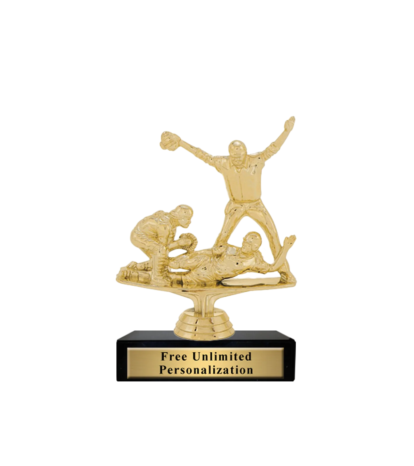 Standard Softball Umpire Trophy - Image 3