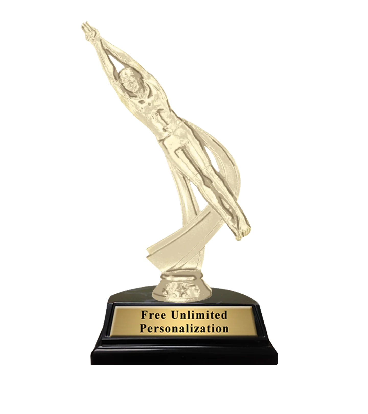 Standard Swimming Motion Trophy
