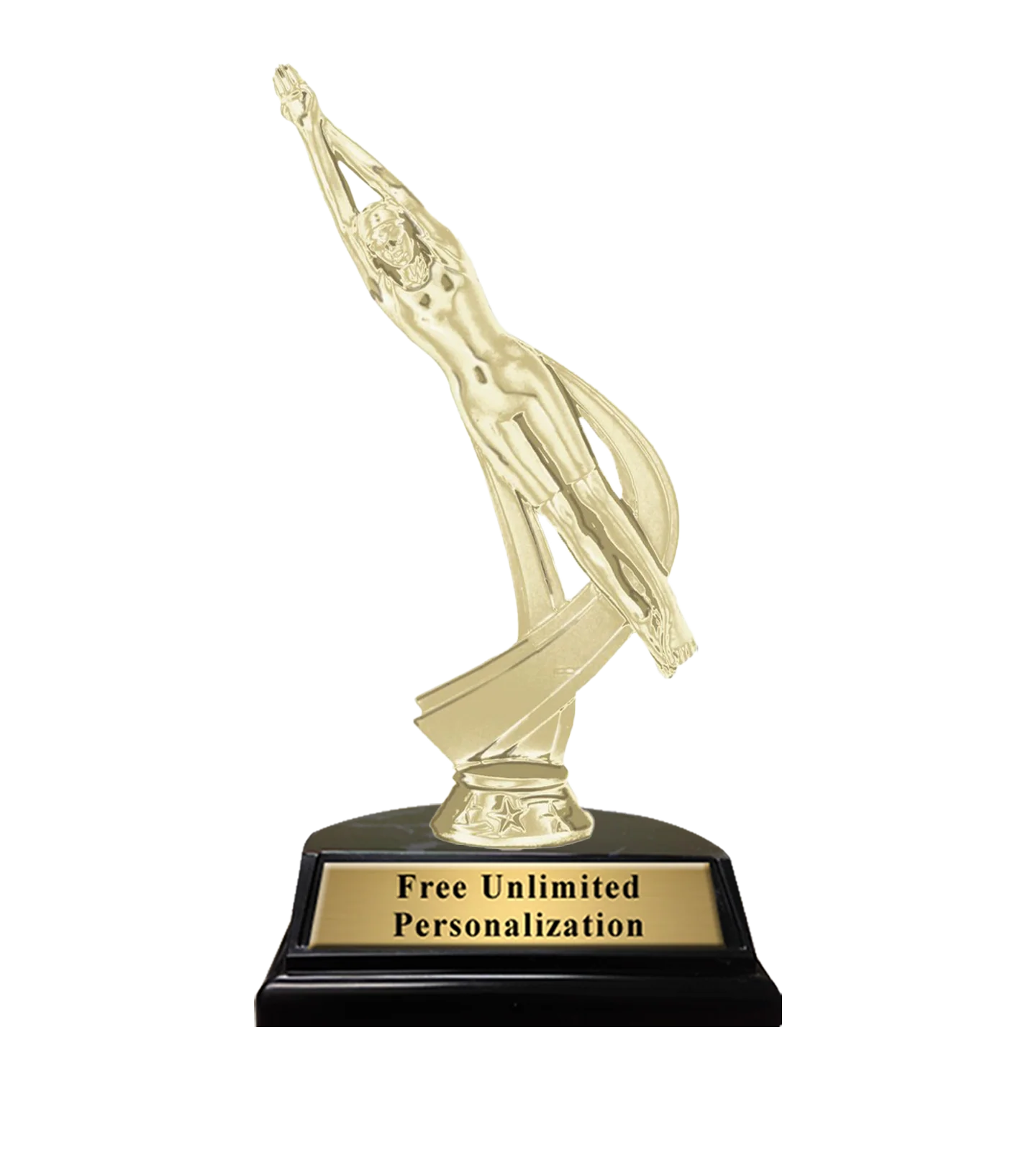 Standard Swimming Motion Trophy - Image 5