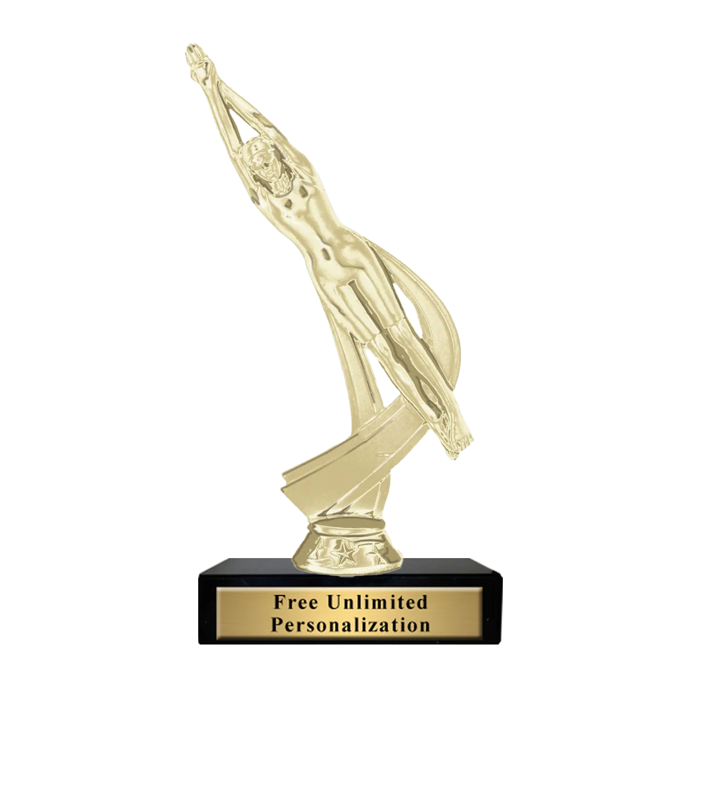 Standard Swimming Motion Trophy - Image 7