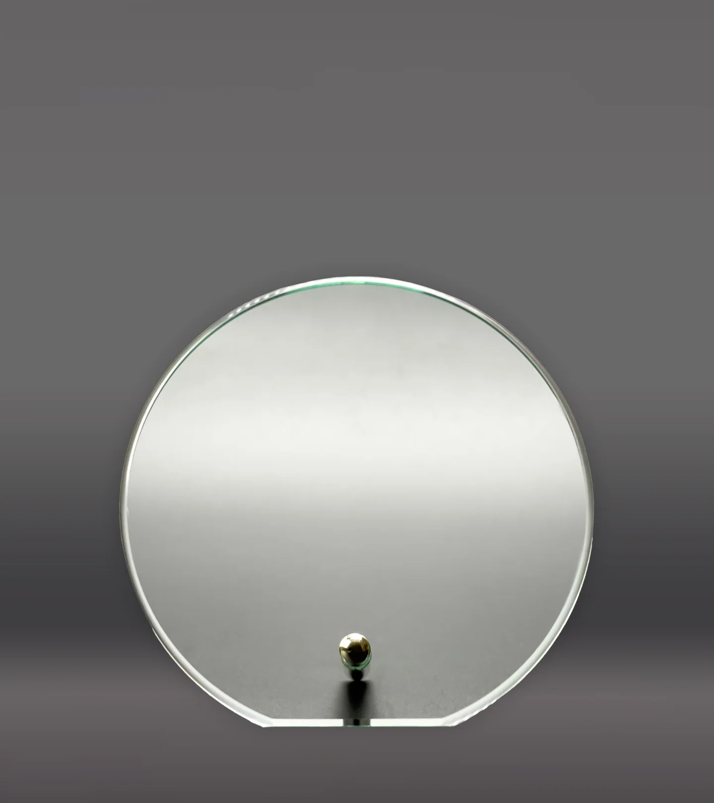 Standing Circle Glass Plaque - Image 2