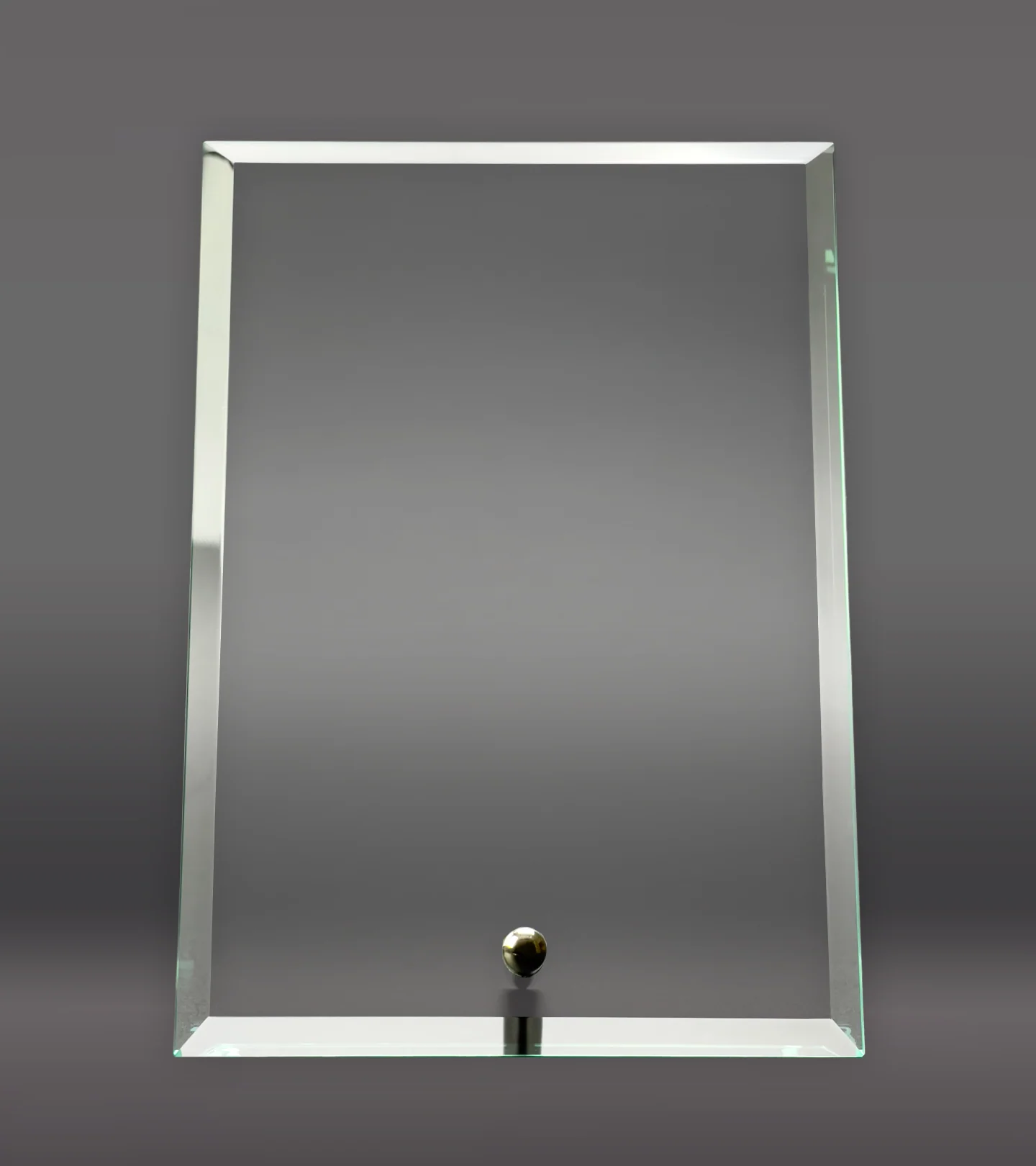 Laser Engraved Standing Glass Plaque - Image 2