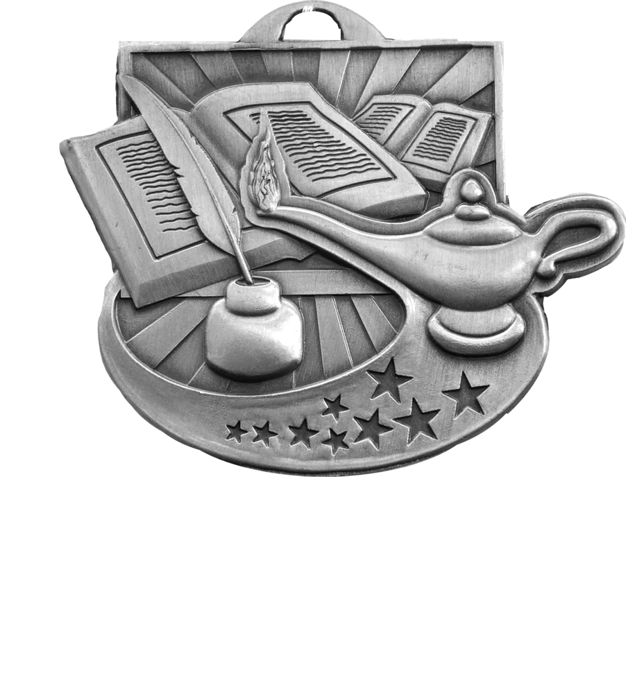 Star Blast Lamp of Learning Medal - Image 2