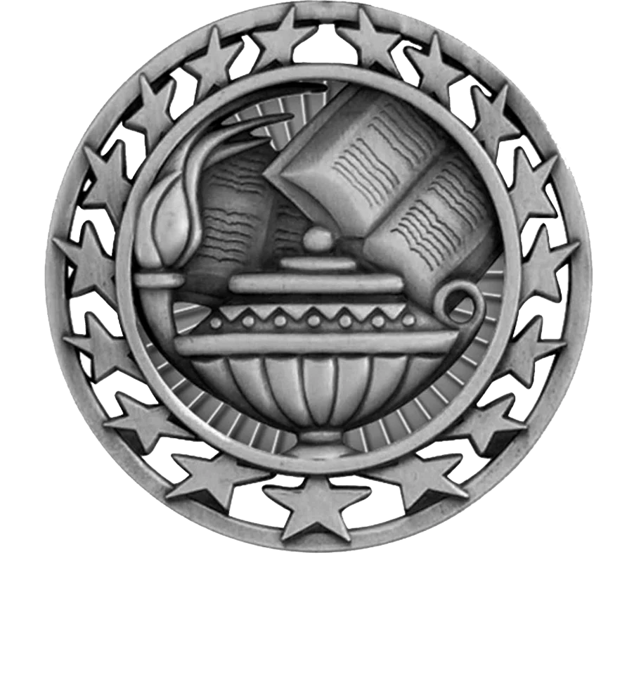 Star Circle Academic Medal - Image 2