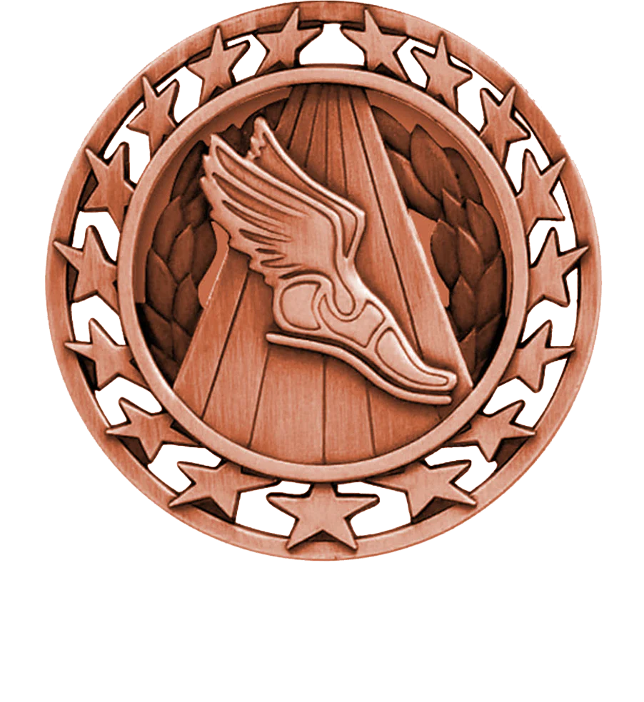 Star Circle Track Medal - Image 3