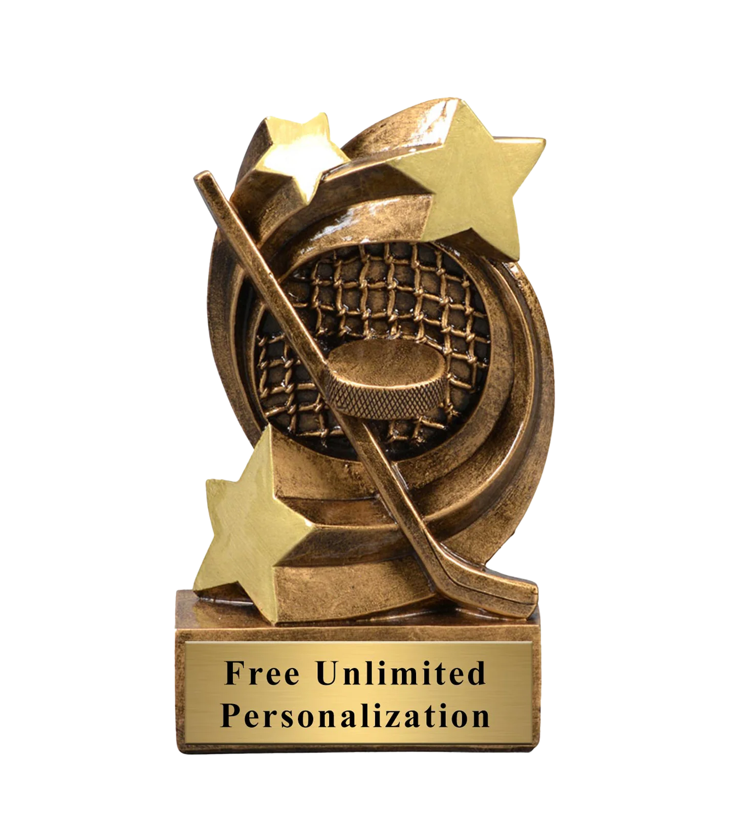 Star Swirl Hockey Trophy