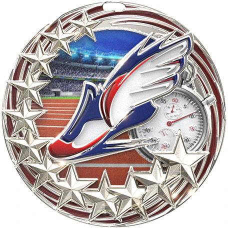 Star Swirl Track Medal - Image 2