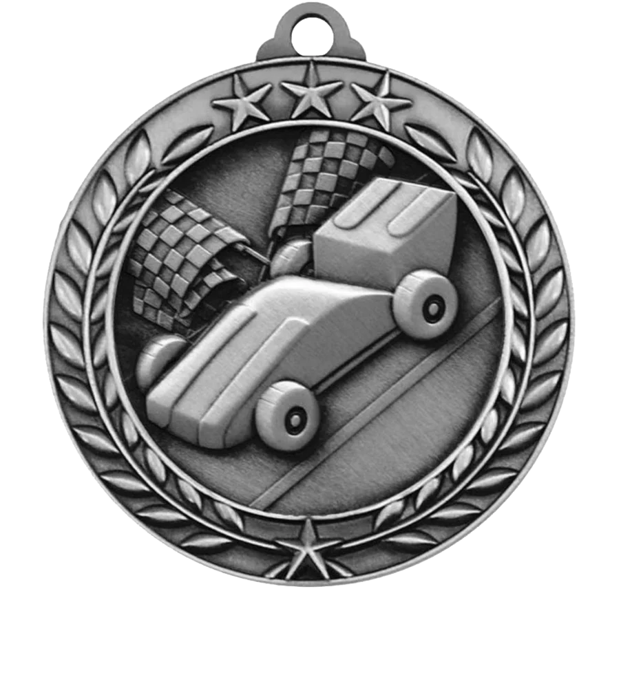 Small Star Wreath Derby Medal - Image 2