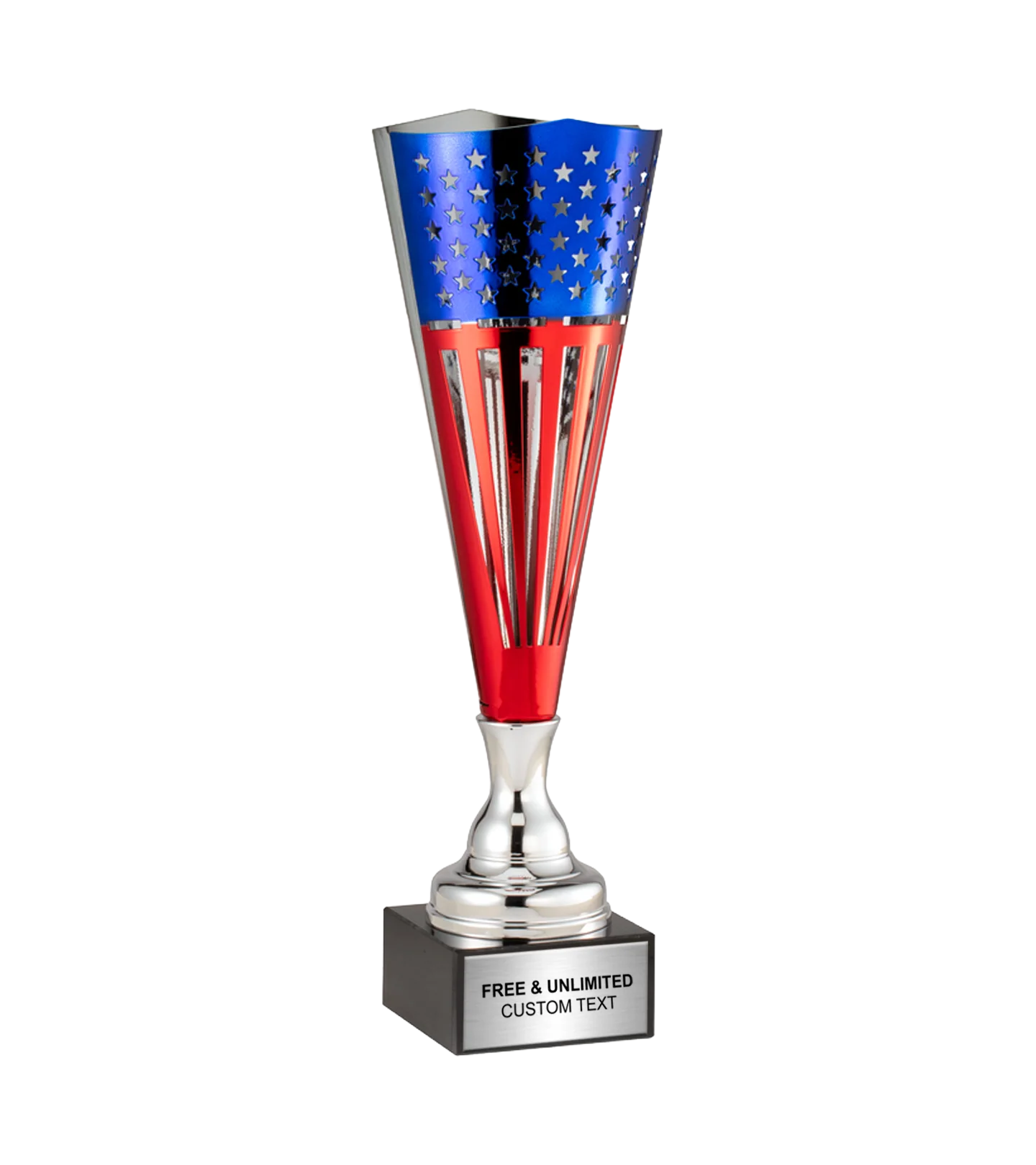 Stars and Stripes Flag Deco Cup Trophy