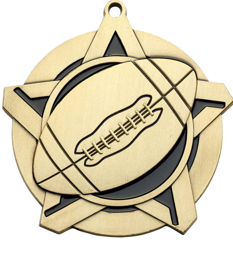 Super Star Football Medal