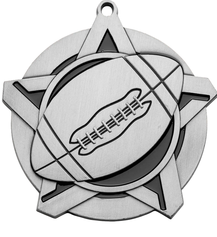Super Star Football Medal - Image 2