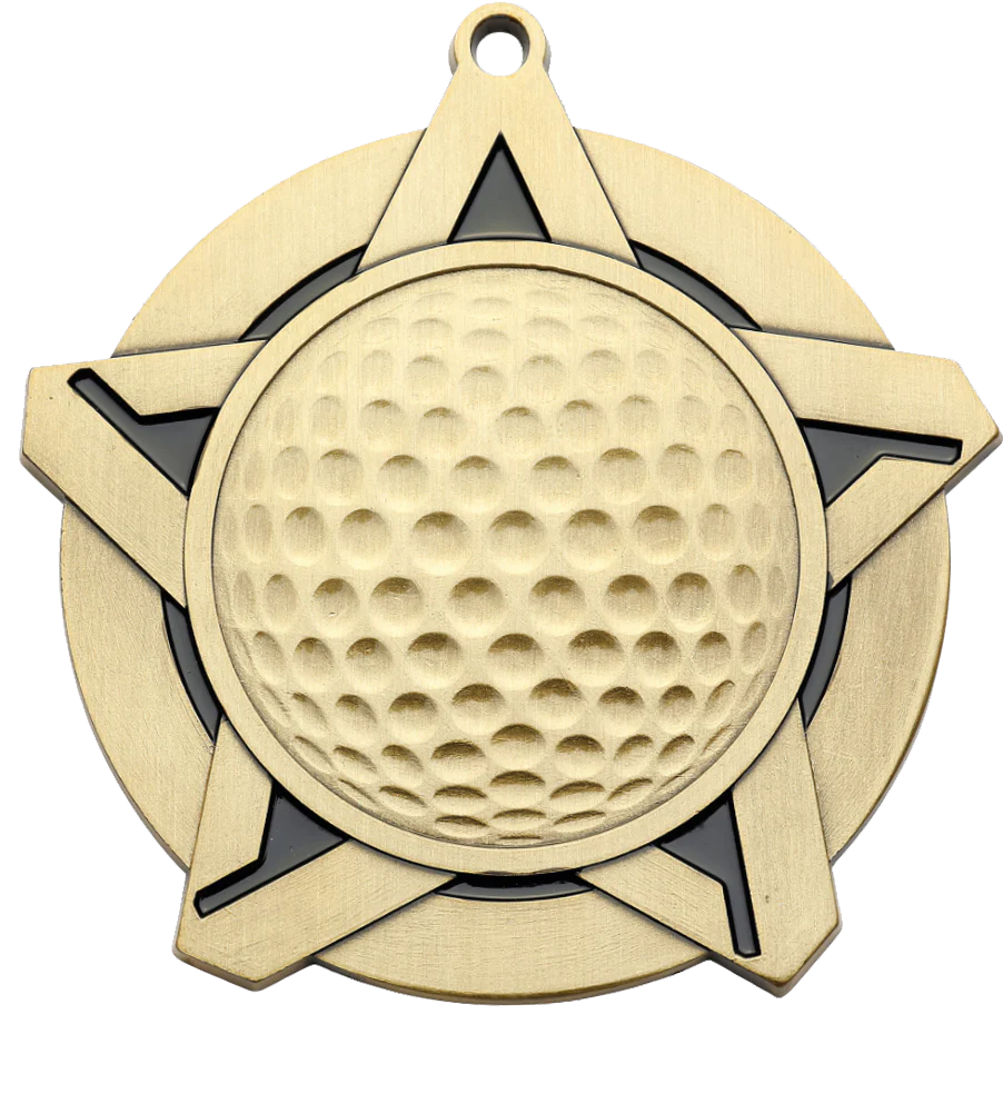 Super Star Golf Medal