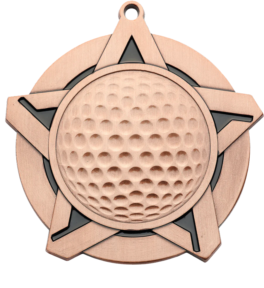 Super Star Golf Medal - Image 3