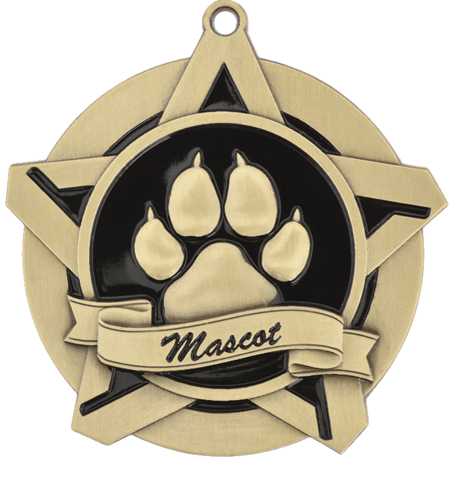 Super Star Mascot Medal