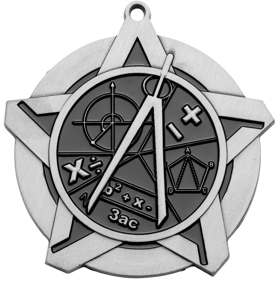 Super Star Math Medal - Image 2