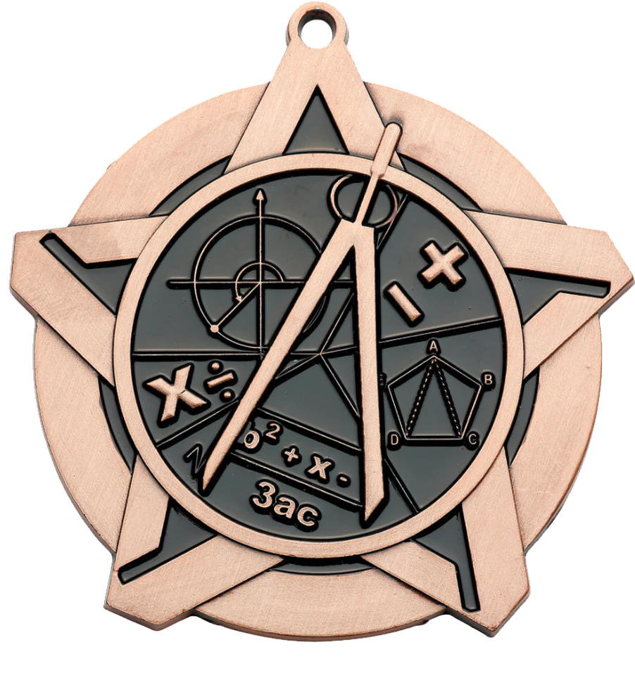 Super Star Math Medal - Image 3