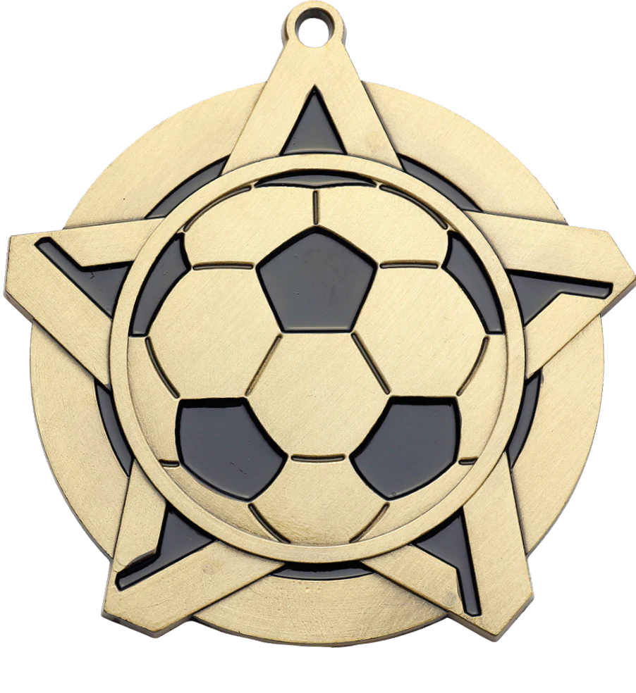 Super Star Soccer Medal