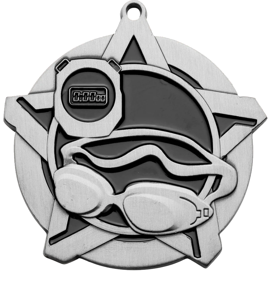 Super Star Swimming Medal - Image 2