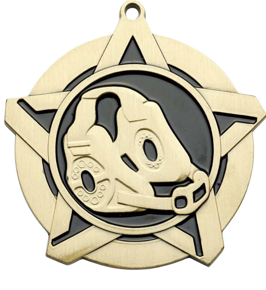 Super Star Wrestling Medal