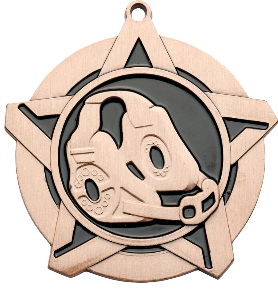 Super Star Wrestling Medal - Image 3