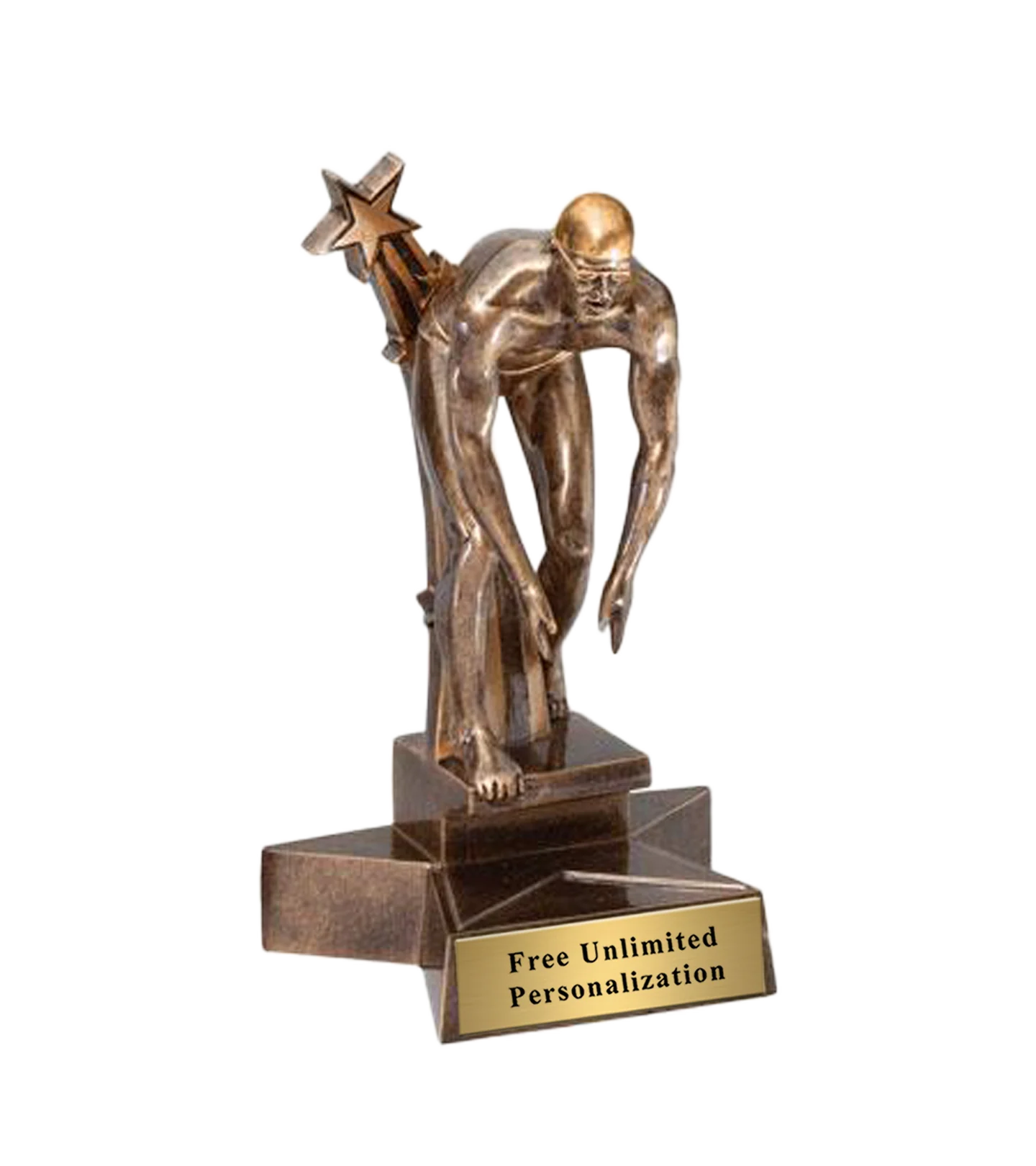 SuperStar Swimming Trophy - Male