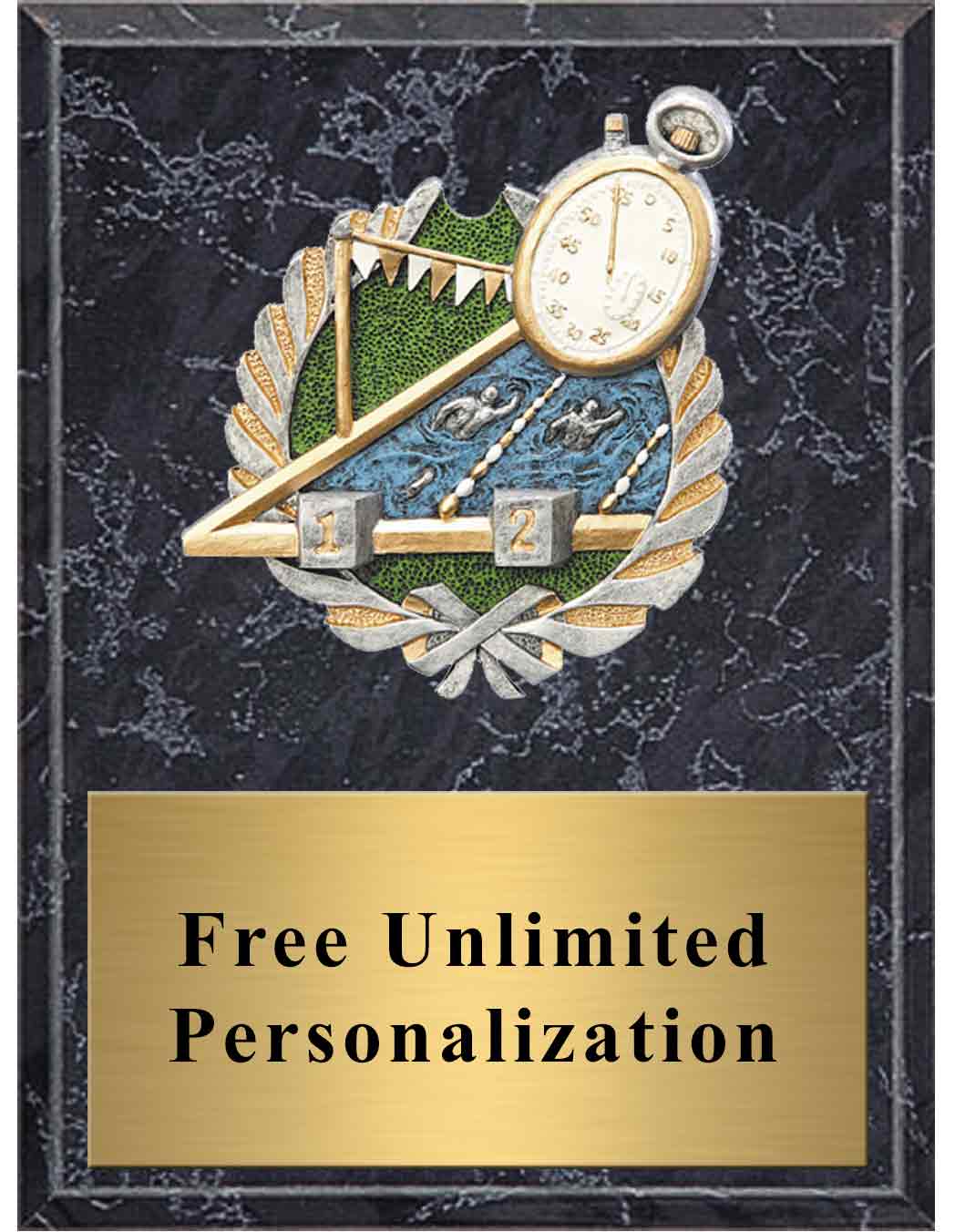 Swimming Millennium Plaque - Image 5