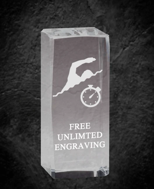 Swimming Optical Crystal Award