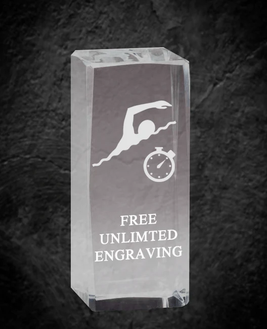 Swimming Optical Crystal Award - Image 2