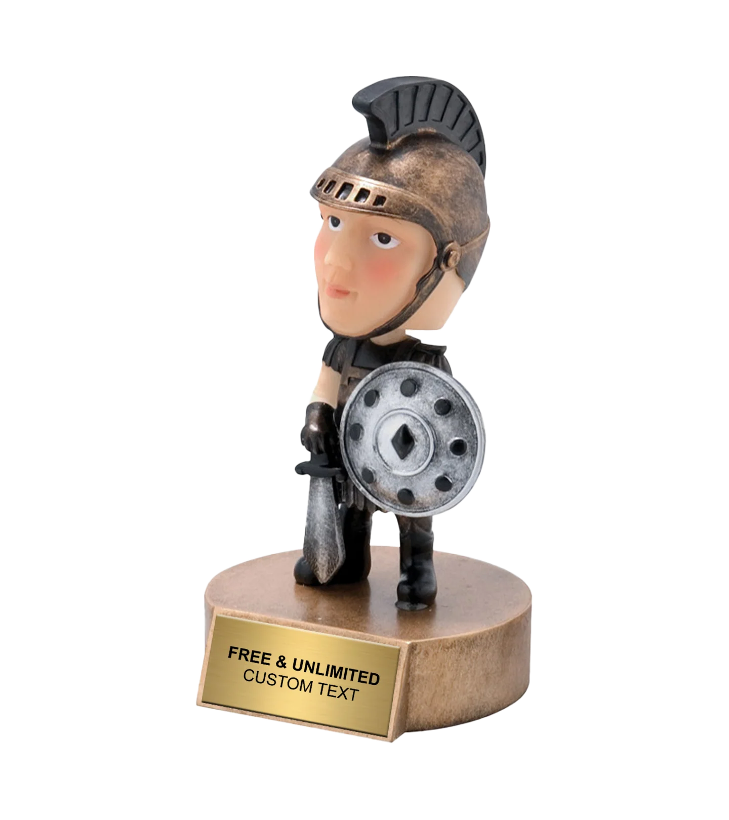 Trojan Bobblehead Mascot Trophy