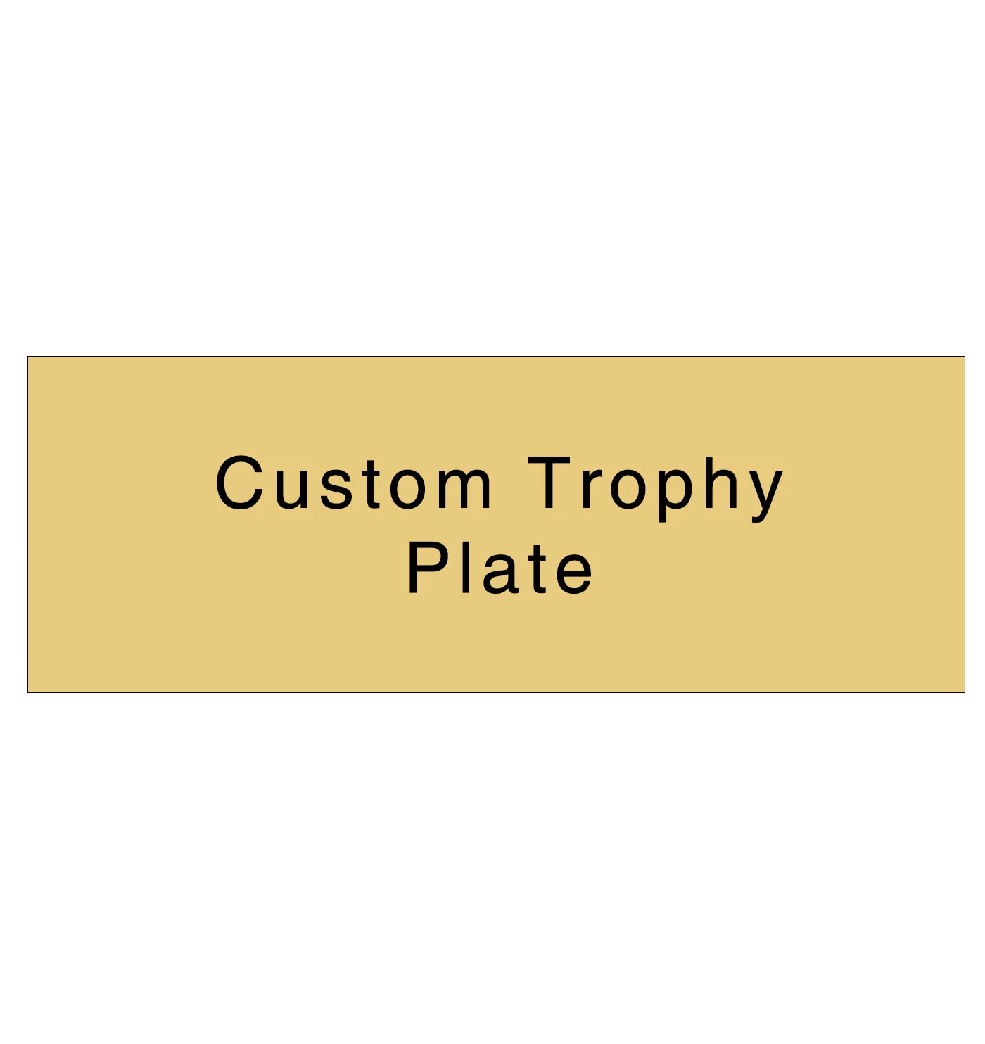Gold Trophy Plates - Image 2