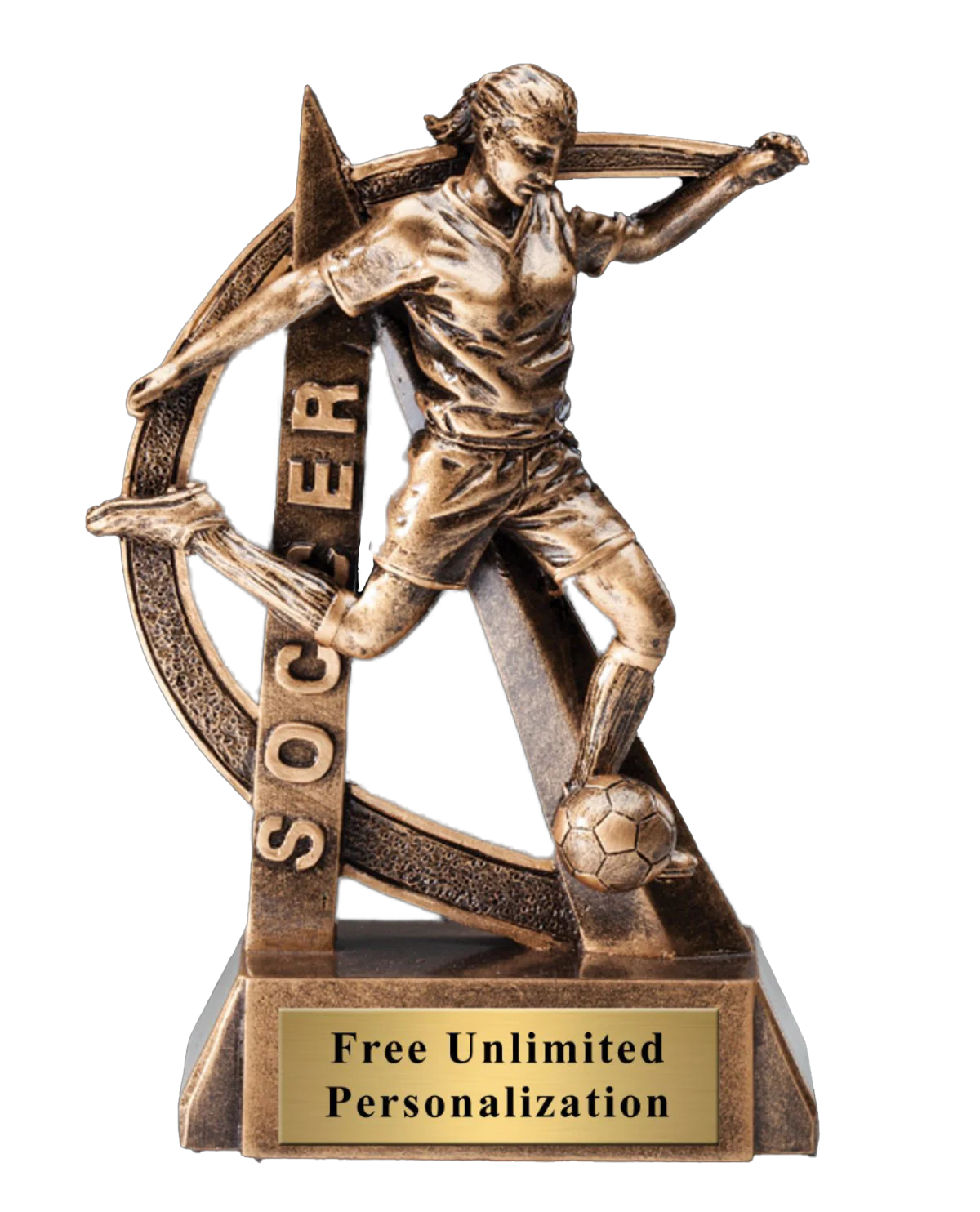 Ultra Action Soccer Female Trophy