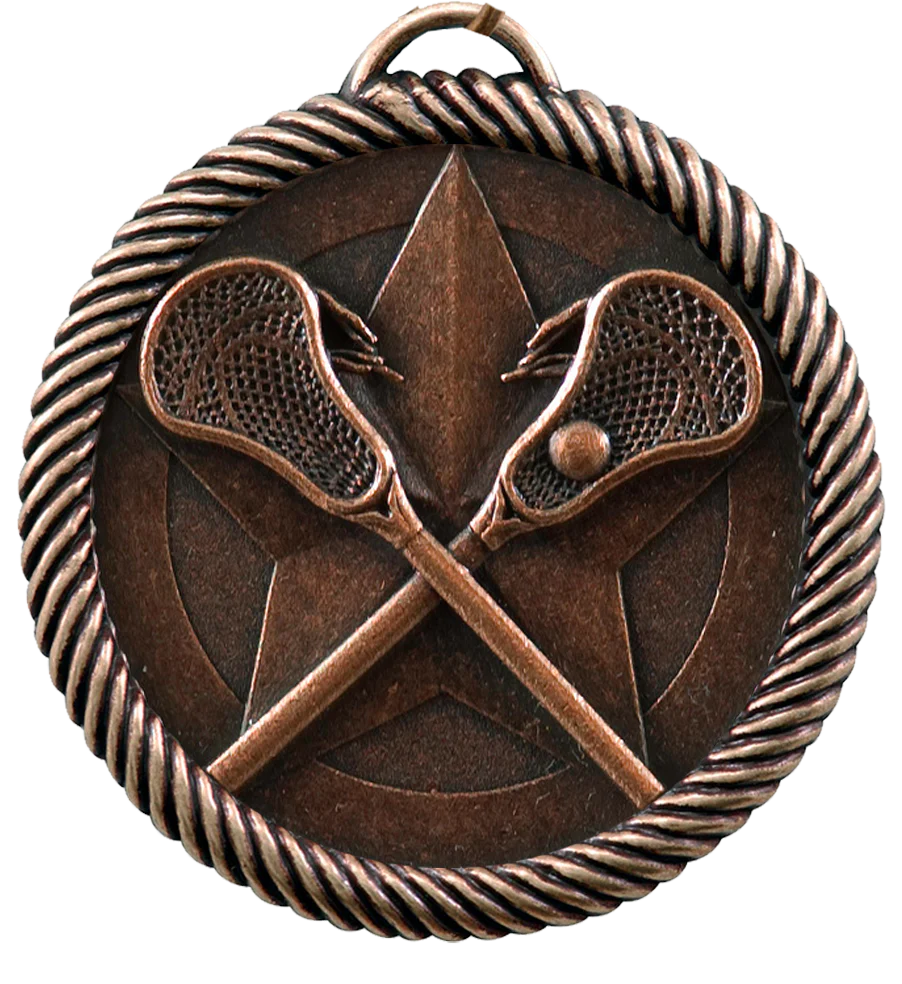 Value Lacrosse Medal - Image 3