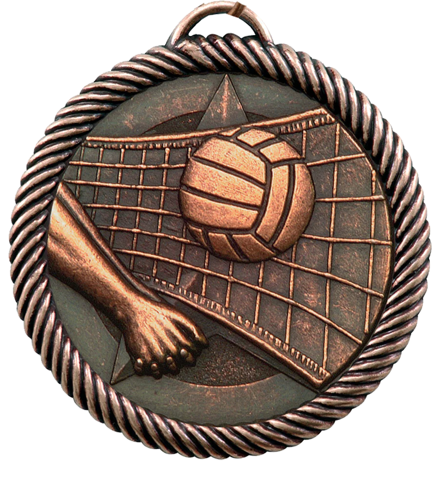 Value Volleyball Medal - Image 3