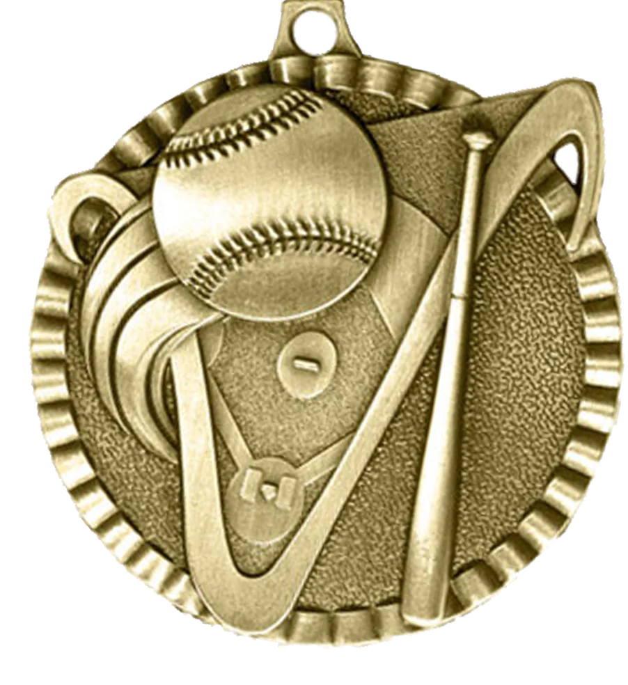 Victory Scene Baseball Medal