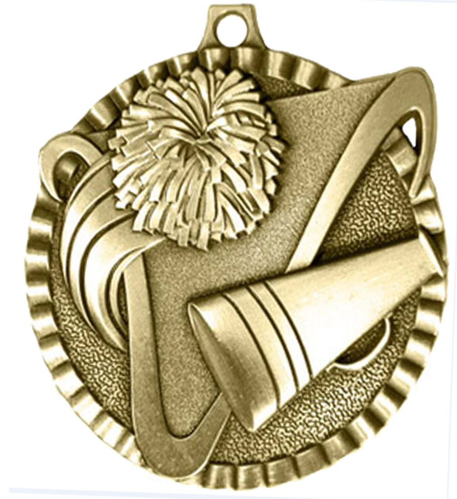 Victory Scene Cheerleader Medal
