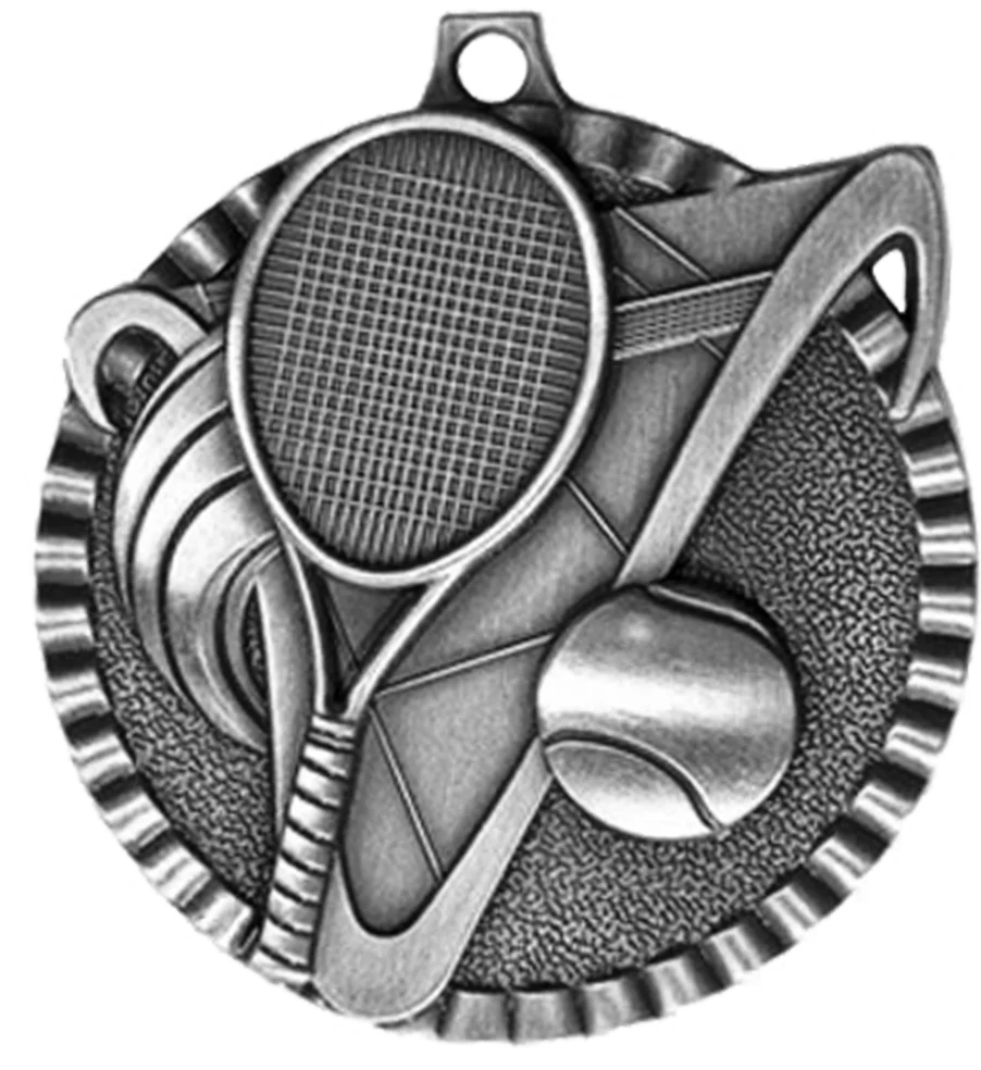 Victory Scene Tennis Medal - Image 2