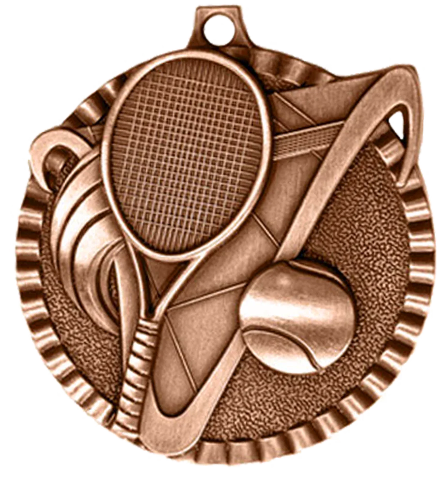 Victory Scene Tennis Medal - Image 3