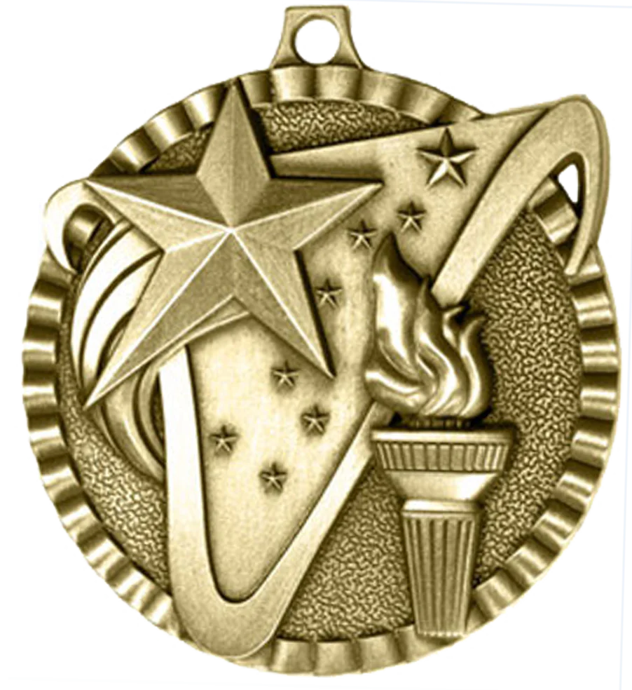 Victory Scene Torch Medal