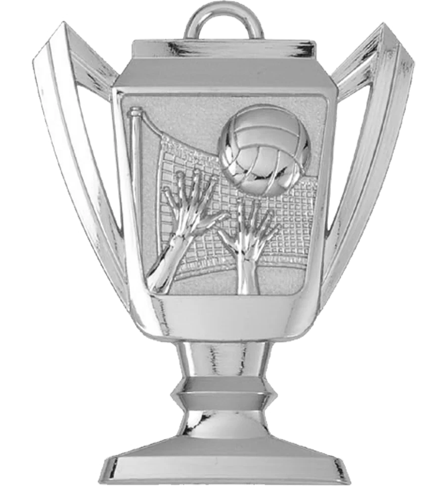 Volleyball Trophy Medal