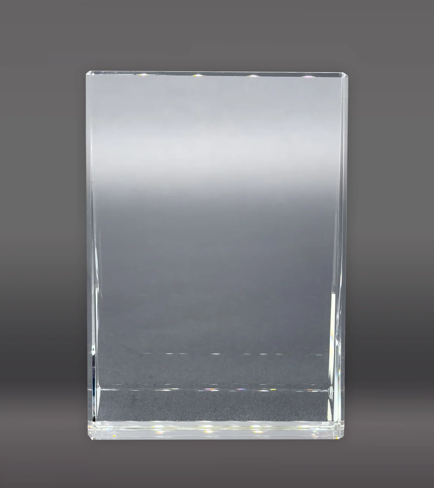 Wedge Crystal Plaque Award - Image 2