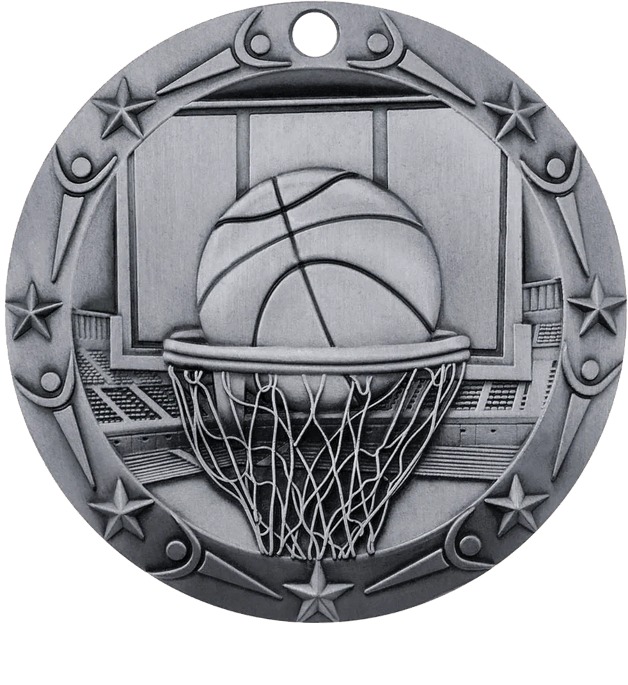 World Class Basketball Medal - Image 2