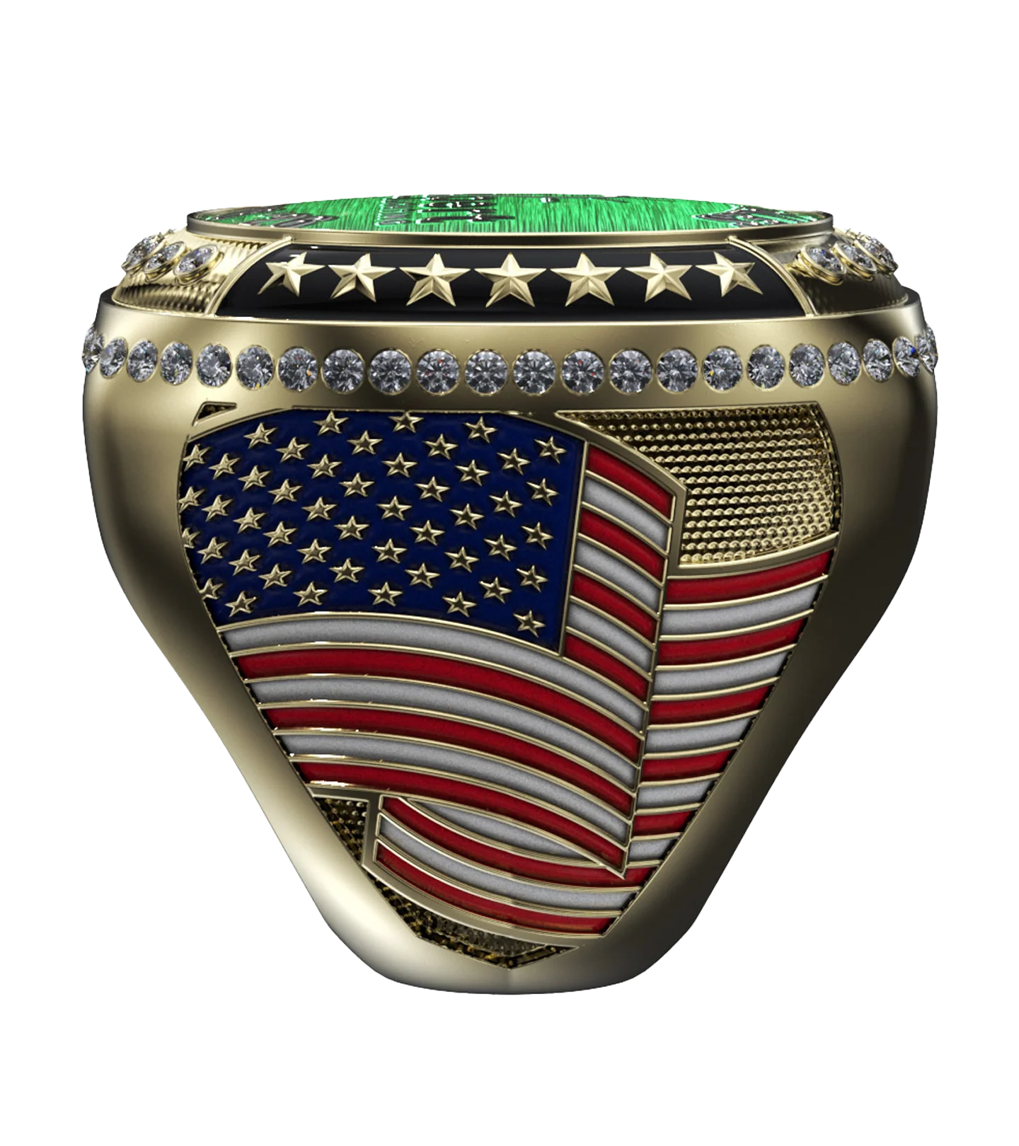 Custom Legacy Patriot Ring - Image 2