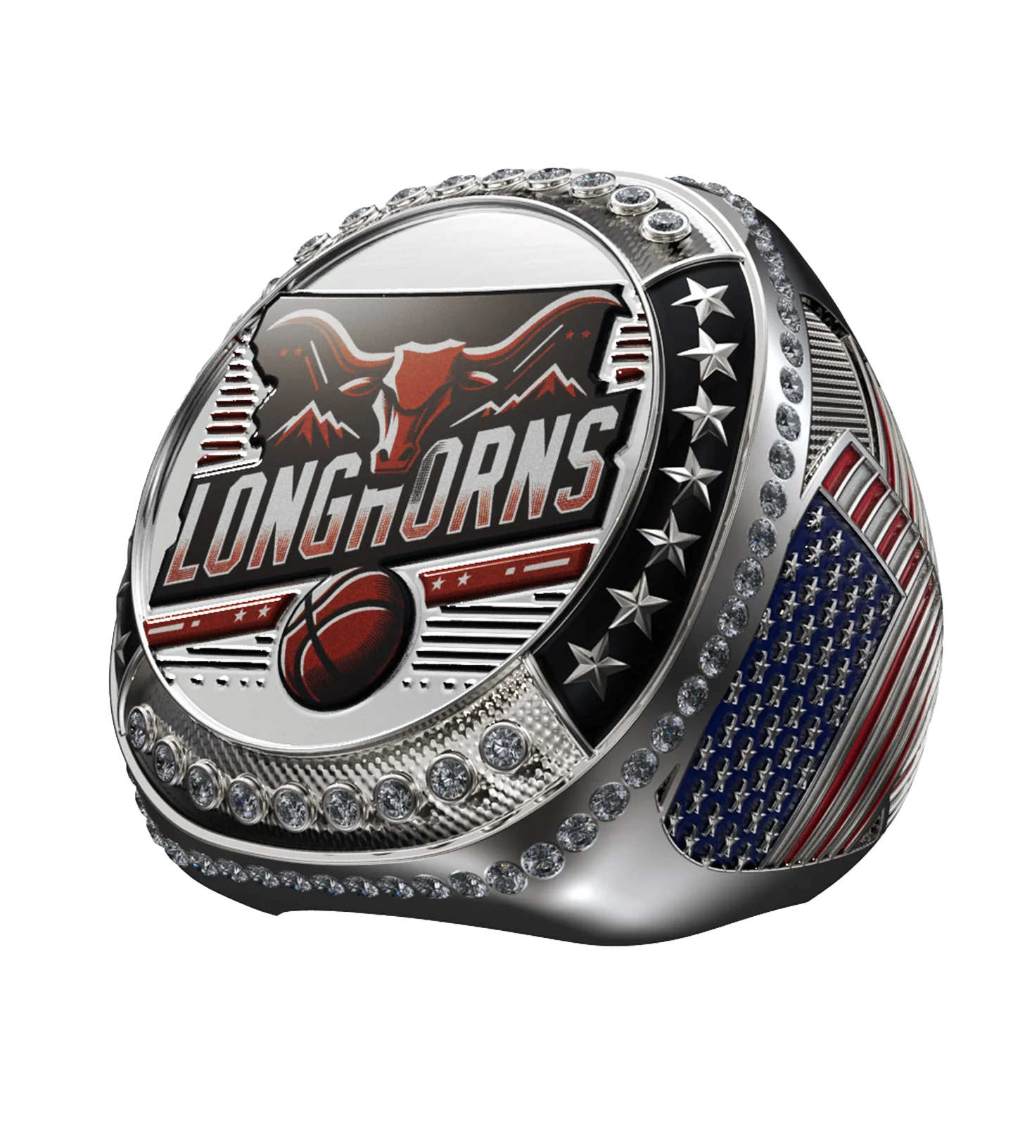 Custom Legacy Patriot Ring - Image 5