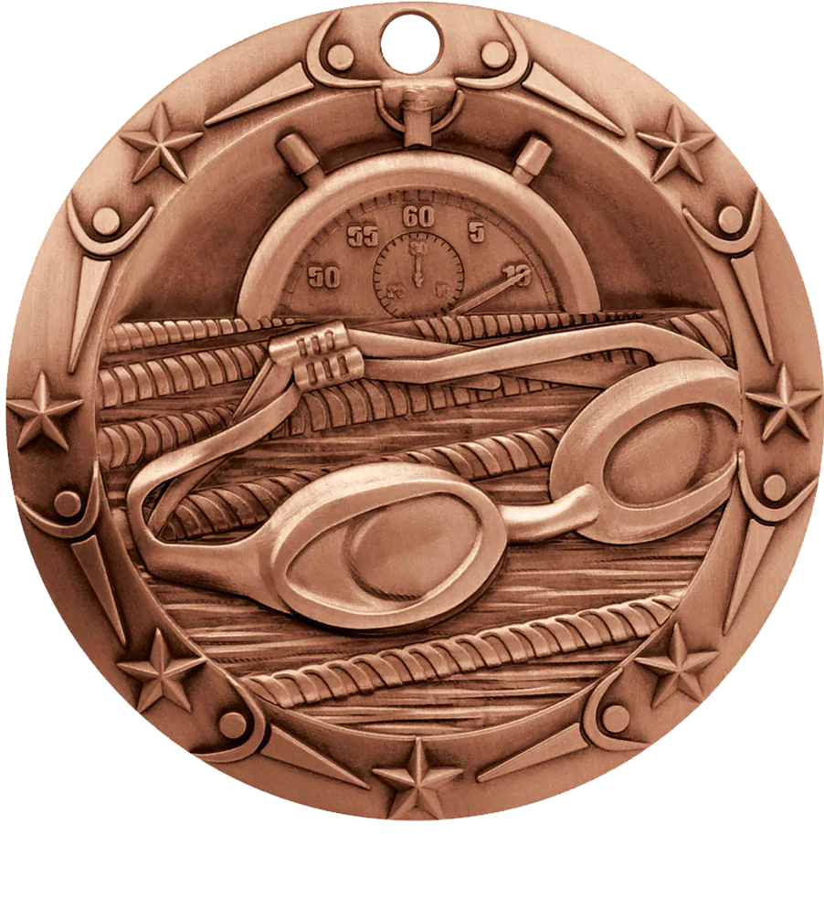 World Class Swimming Medal - Image 3